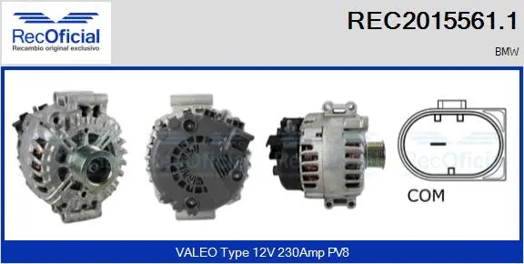 Alternator (REC2015561.1)