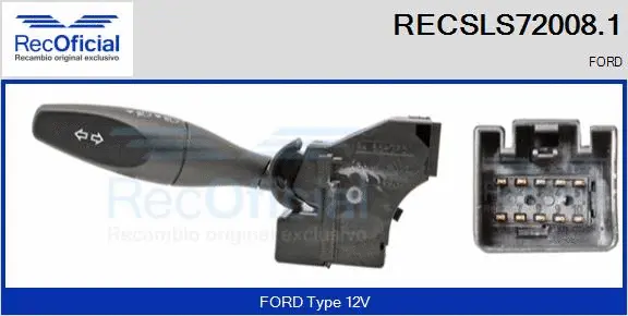 Steering Column Switch (RECSLS72008.1)