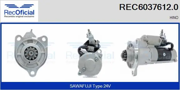 Starter (REC6037612.0)