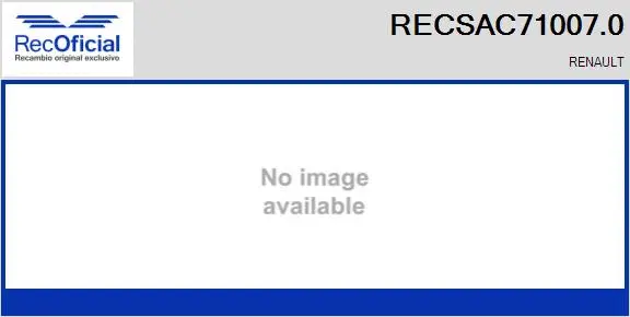 Compressor, air conditioning (RECSAC71007.0)