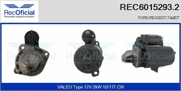 Starter (REC6015293.2)