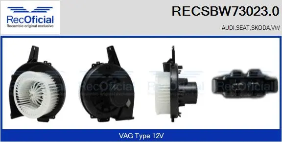 Interior Blower (RECSBW73023.0)
