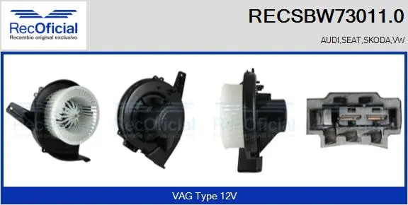 Interior Blower (RECSBW73011.0)