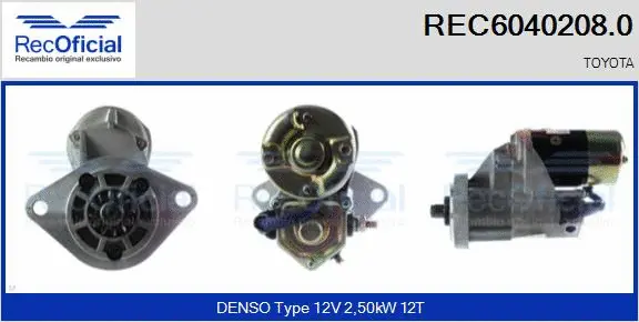 Starter (REC6040208.0)