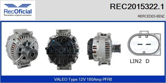 Alternator (REC2015322.1)