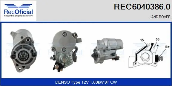 Starter (REC6040386.0)