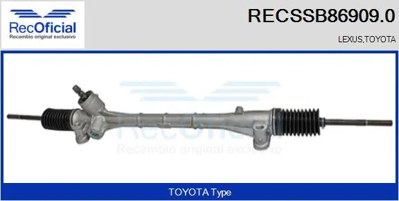 Steering Gear (RECSSB86909.0)