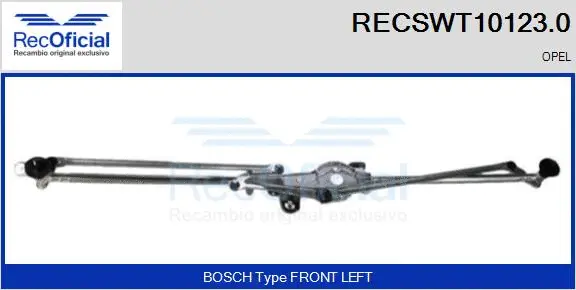 Wiper Linkage (RECSWT10123.0)