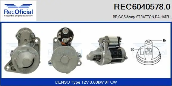 Starter (REC6040578.0)