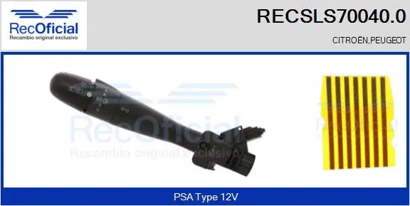 Steering Column Switch (RECSLS70040.0)