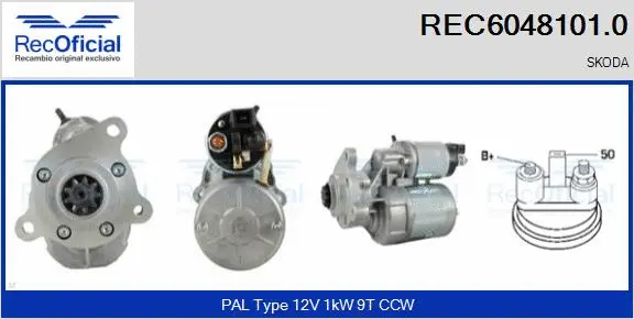 Starter (REC6048101.0)