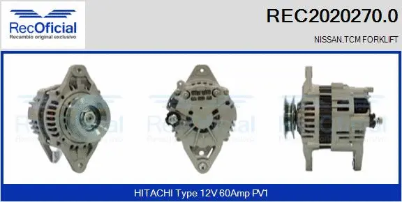 Alternator (REC2020270.0)
