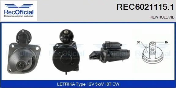 Starter (REC6021115.1)