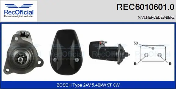Starter (REC6010601.0)
