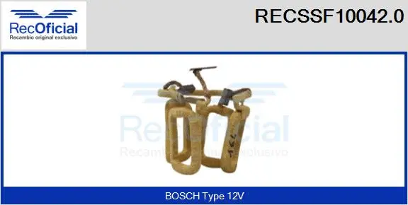 Field Winding, starter (RECSSF10042.0)