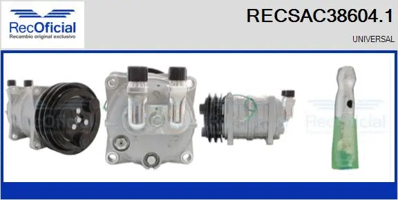 Compressor, air conditioning (RECSAC38604.1)