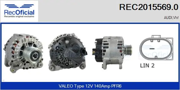 Alternator (REC2015569.0)