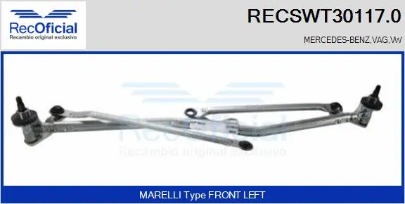 Wiper Linkage (RECSWT30117.0)