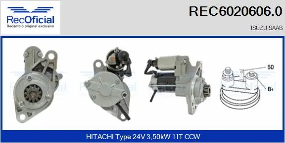 Starter (REC6020606.0)