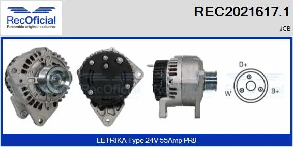 Alternator (REC2021617.1)