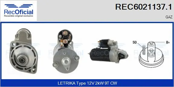 Starter (REC6021137.1)