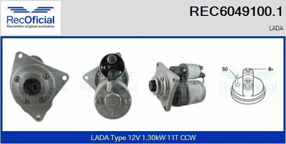 Starter (REC6049100.1)