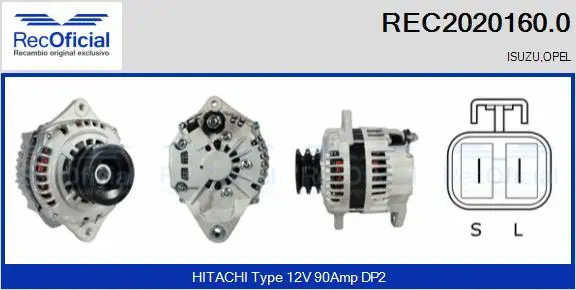 Alternator (REC2020160.0)