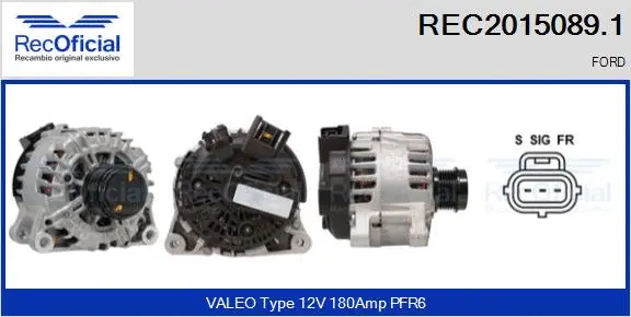 Alternator (REC2015089.1)
