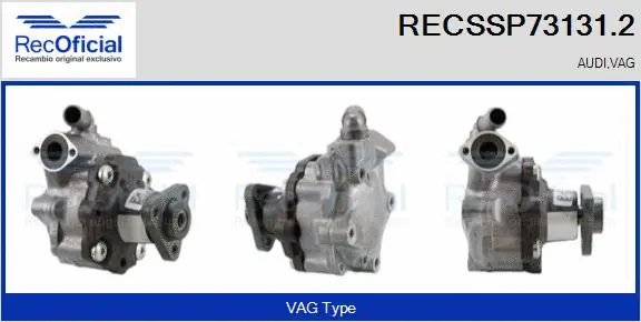 Hydraulic Pump, steering (RECSSP73131.2)