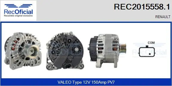 Alternator (REC2015558.1)