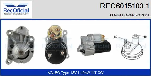 Starter (REC6015103.1)