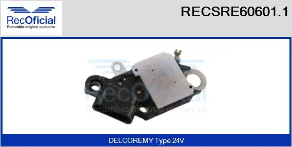 Alternator Regulator (RECSRE60601.1)