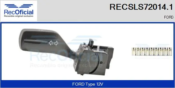 Steering Column Switch (RECSLS72014.1)