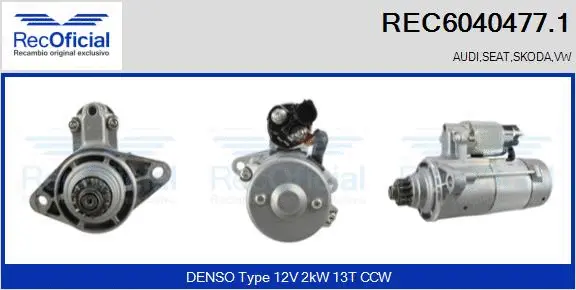 Starter (REC6040477.1)