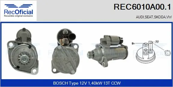 Starter (REC6010A00.1)