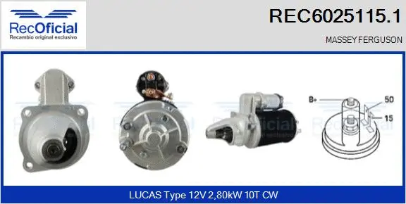 Starter (REC6025115.1)