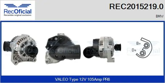 Alternator (REC2015219.0)