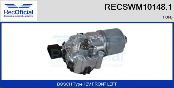 Wiper Motor (RECSWM10148.1)