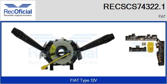 Steering Column Switch (RECSCS74322.1)