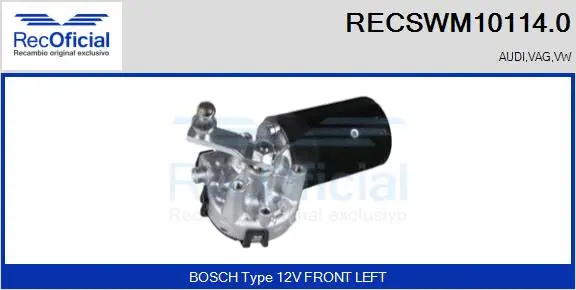 Wiper Motor (RECSWM10114.0)