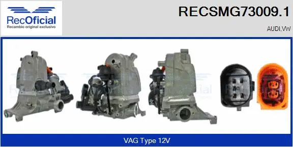 EGR Module (RECSMG73009.1)