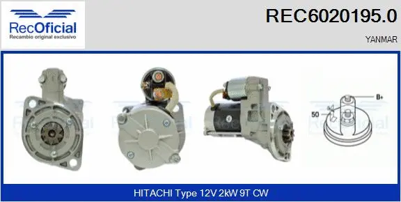 Starter (REC6020195.0)