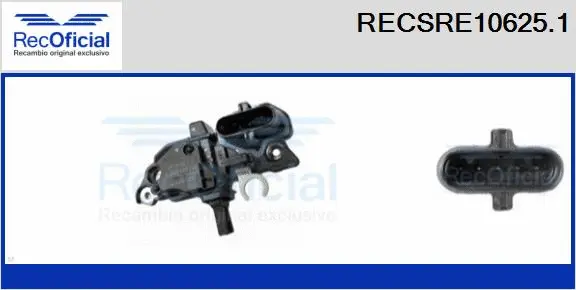 Alternator Regulator (RECSRE10625.1)