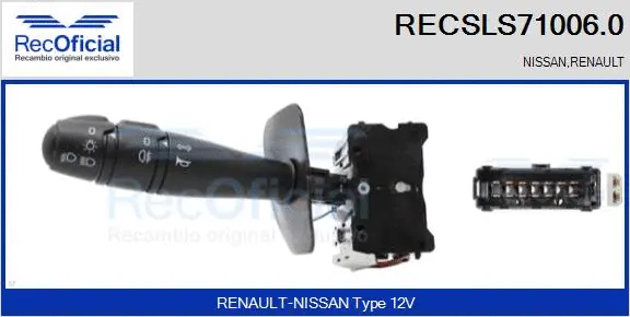 Steering Column Switch (RECSLS71006.0)