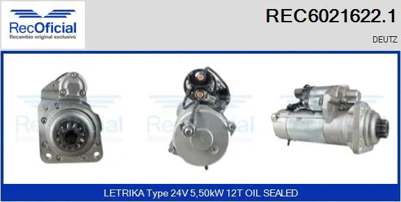 Starter (REC6021622.1)