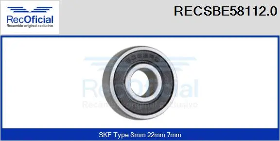 Bearing (RECSBE58112.0)