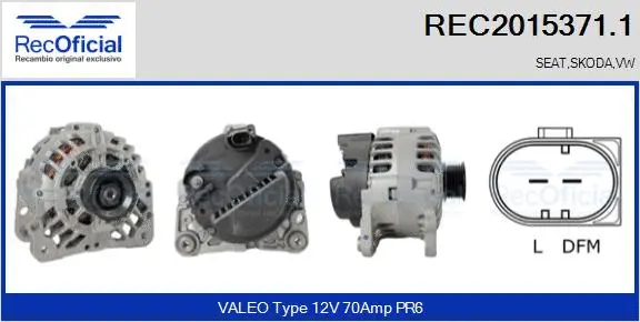 Alternator (REC2015371.1)
