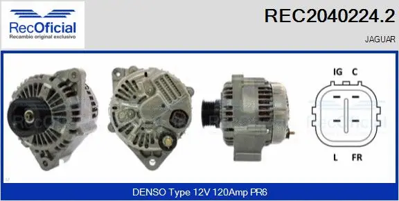 Alternator (REC2040224.2)