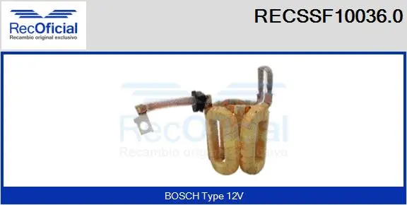 Field Winding, starter (RECSSF10036.0)