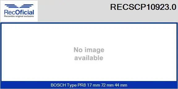 Belt Pulley, alternator (RECSCP10923.0)